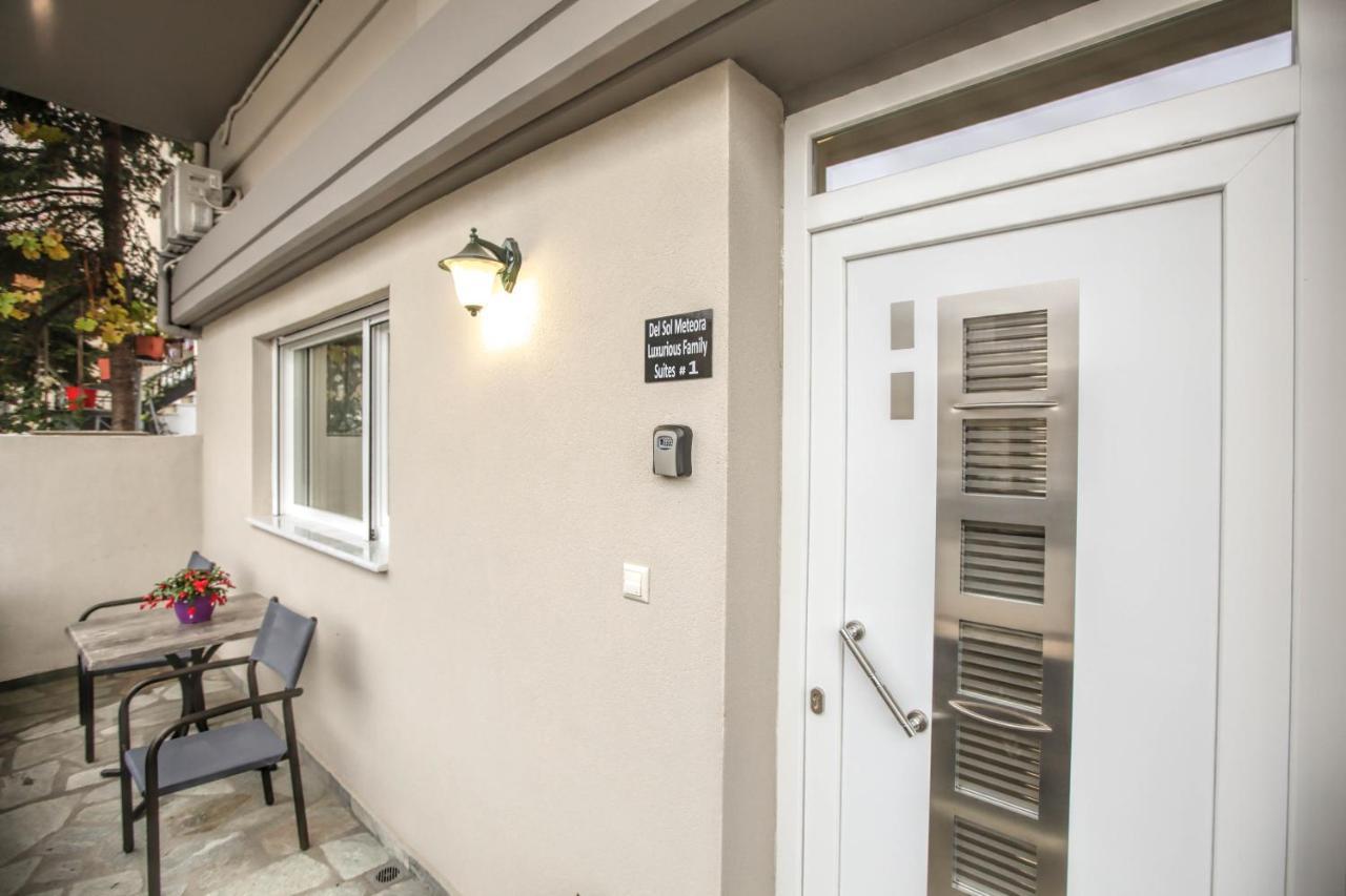 Del Sol #1 Meteora Luxurious Family Suites Kalampáka Ngoại thất bức ảnh